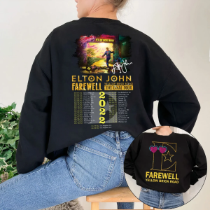 Elton John Farewell Tour 2022 The Final Tour Shirt