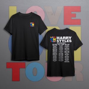 Harry Styles Shirt, Vintage 90s Love On Tour 2022 Shirt