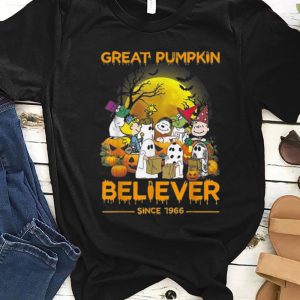 Nice Great Pumpkin Believer Since 1966 Shirt