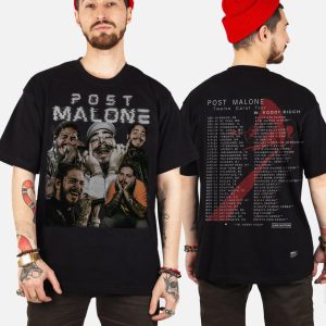Post Malone Twelve Carat Music Tour T-shirt, New Album Tee