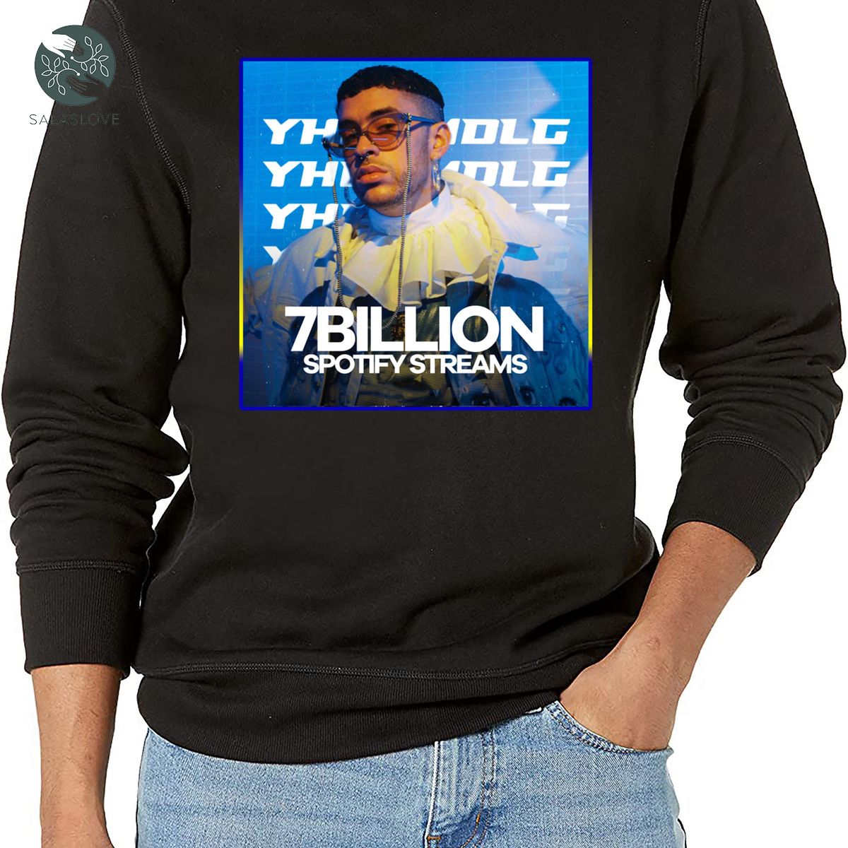 Bad Bunny Exceeds 7 Billion Streams On Spotify Shirt
