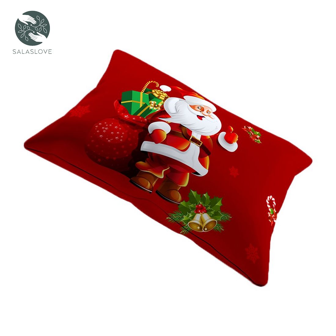 Christmas Santa Bedding Set Polyester 3D