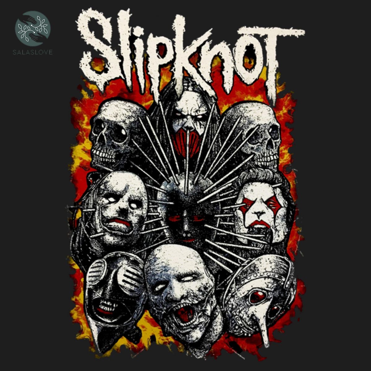 Slipknot Band Frame T-Shirt
