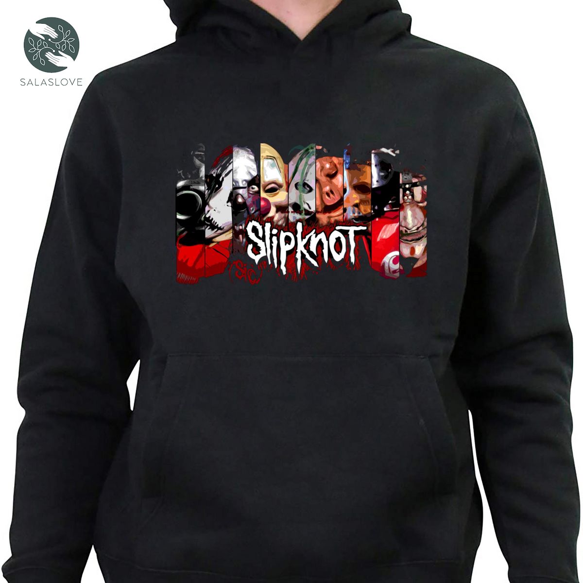 Slipknot Band Rock Print T-Shirt