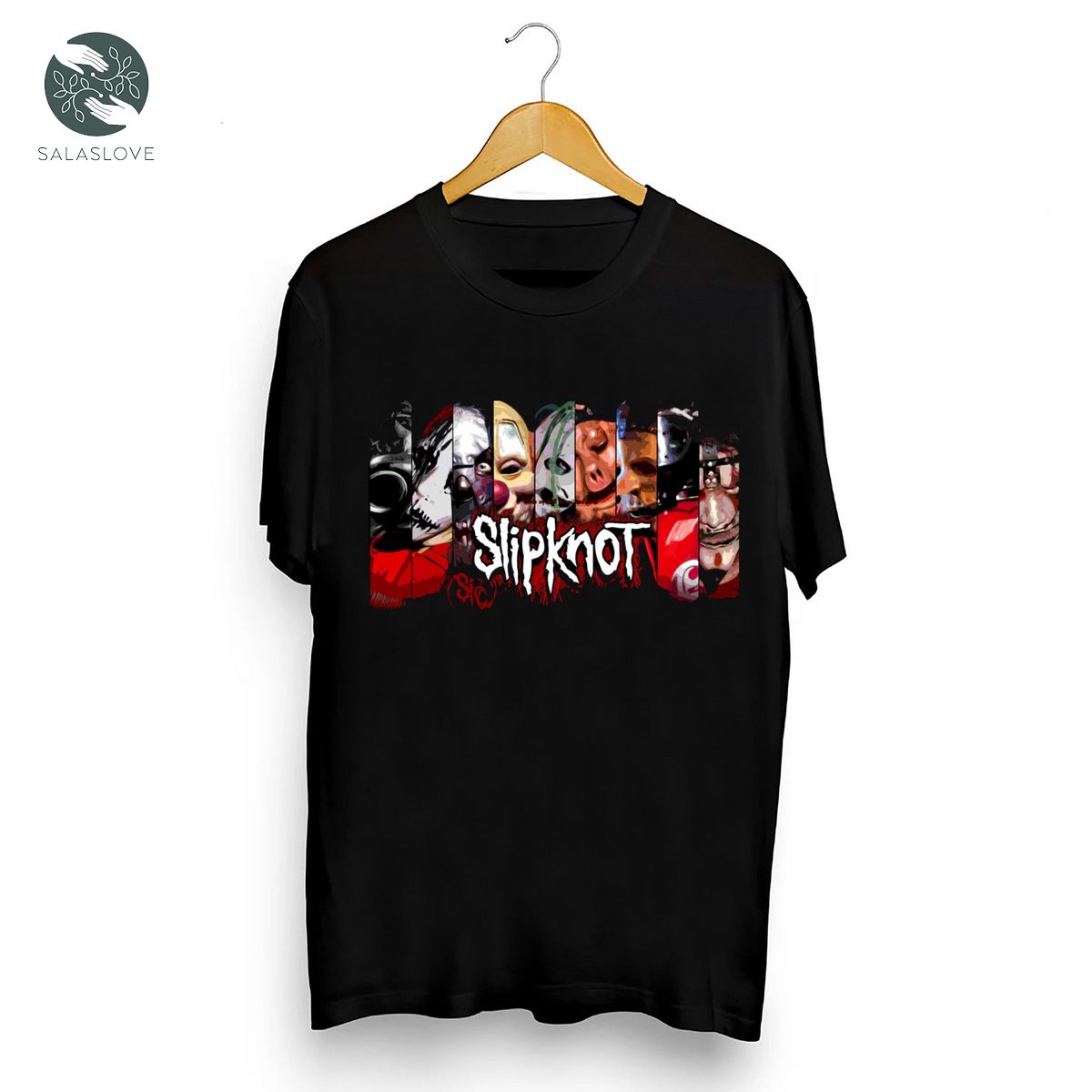 Slipknot Band Rock Print T-Shirt