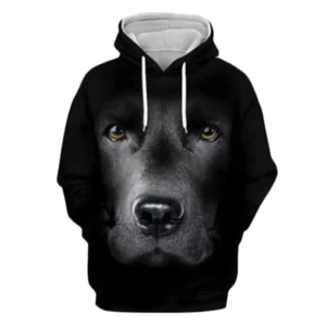 Unisex Hoodies 3D Dog Print Pullover loose Hooded Sweatshirt Hoodies Couples Hooded Sweatshirts
