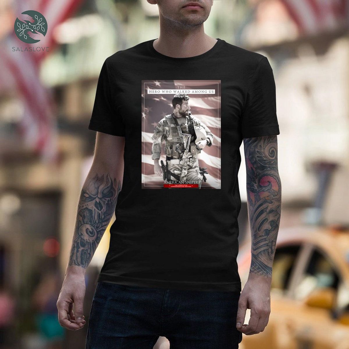 American Sniper Photos Shows Bradley Cooper For War T-shirt