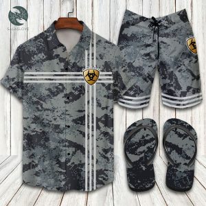Ariat 2022 Flip Flops And Combo Hawaiian Shirt Shorts