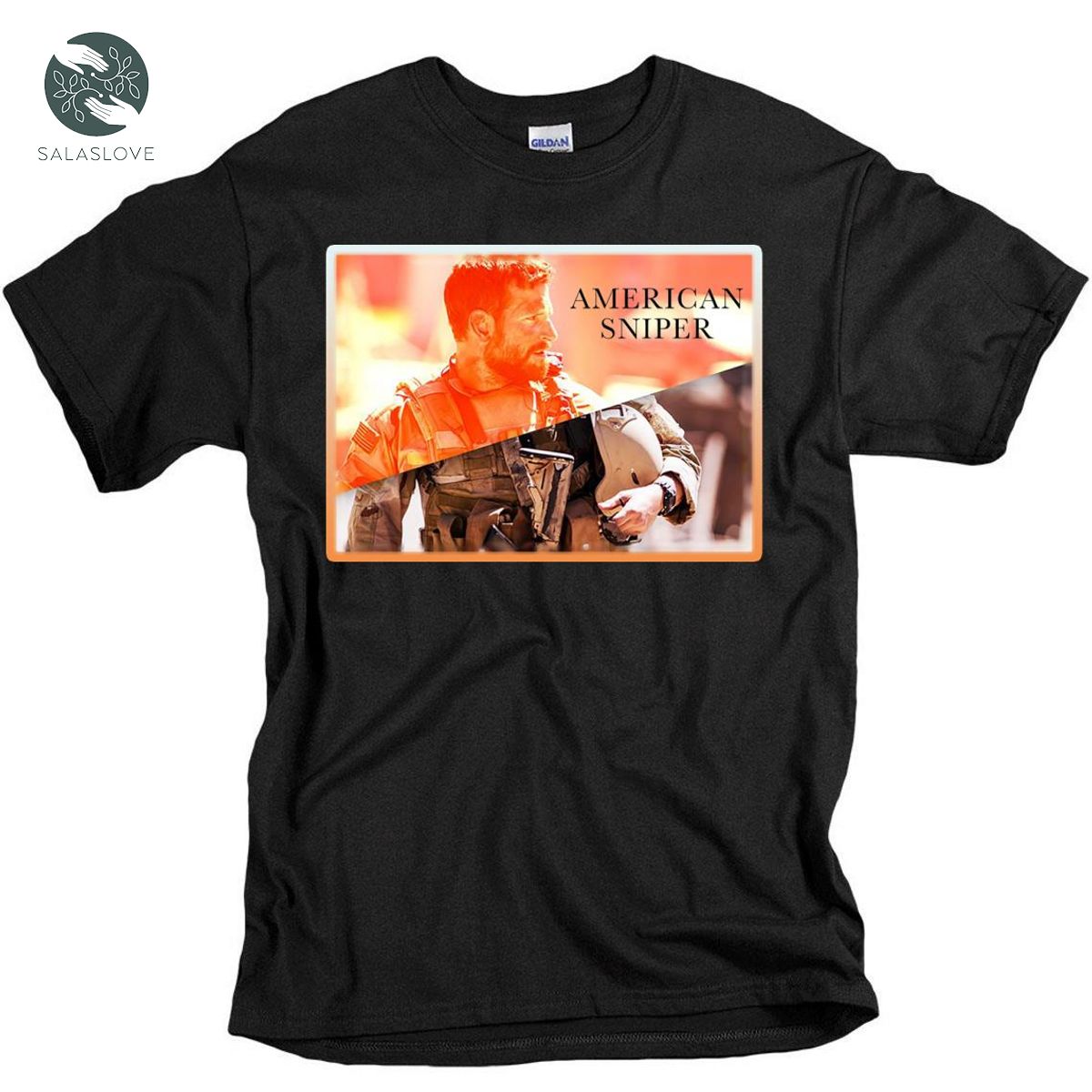 Bradley Cooper - American Sniper War Movie T-shirt
