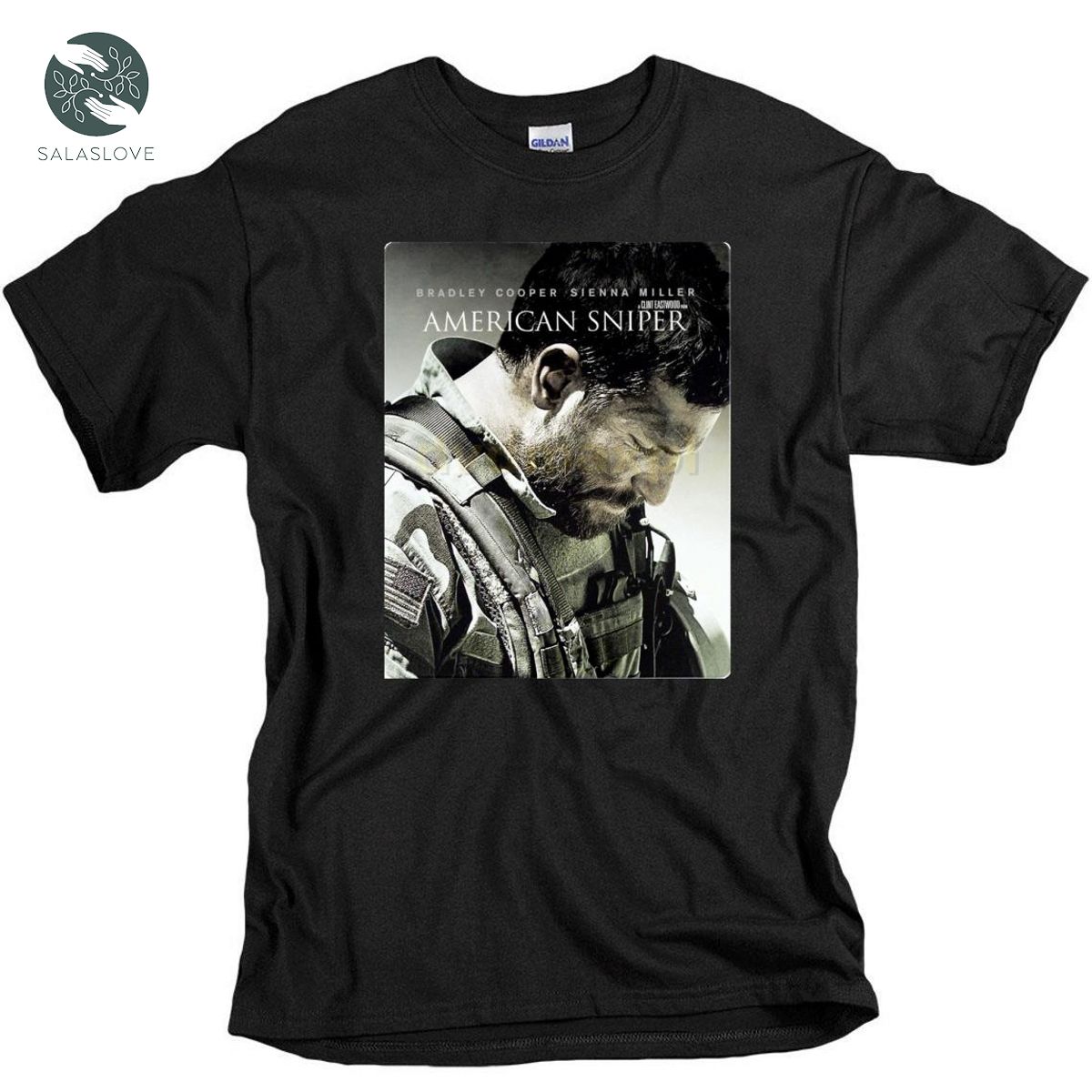 Bradley Cooper With new film American Sniper T-shirt