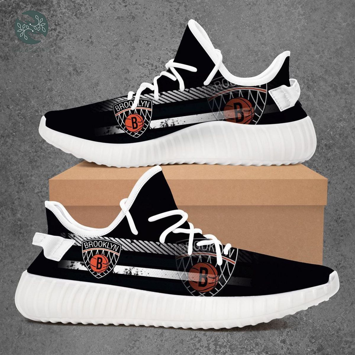 Brooklyn Nets Nba Basketball Yeezy Sneakers Shoes