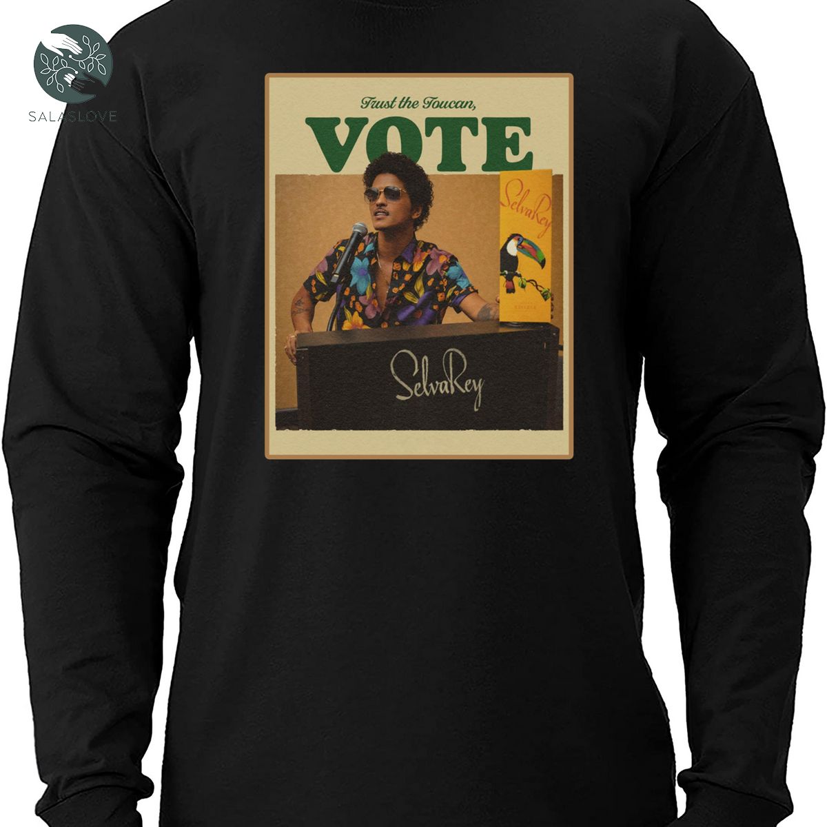 Bruno Mars Trust The Toucan, Vote Hoodie