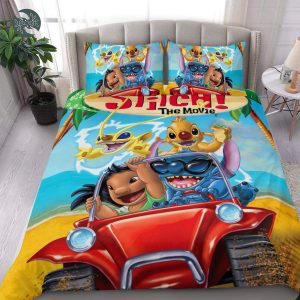 Disney Lilo and Stitch Bedding Set Duvet Cover Set For Kid