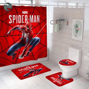Disney Spidermen Shower Curtains Bathroom Sets