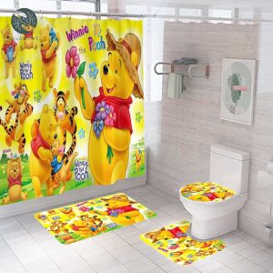 Disney Winnie The Pooh Shower Curtains Bathroom Sets