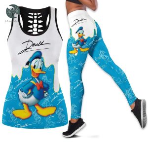 Donald Duck Disney Combo Tank Top And Leggings