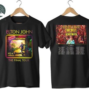 Elton John Farewell Yellow Brick Road The Final Tour 2022 T Shirt