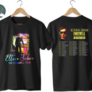 Eltons Johns Concert Shirt Farewell Yellow Brick Road The Final Tour 2022