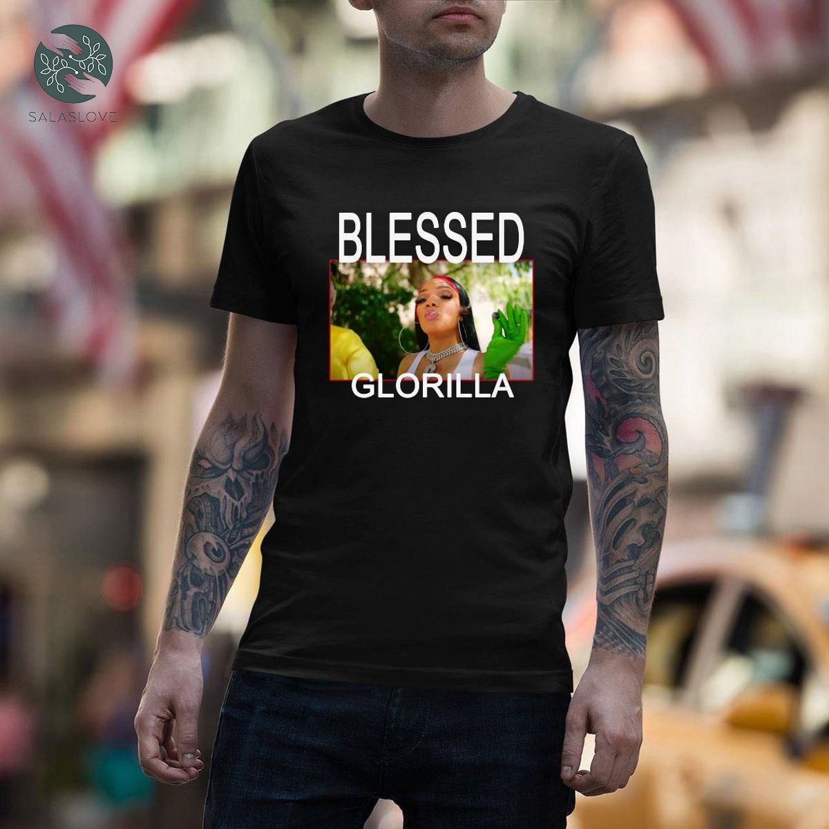 Glorrilla - Blessed New Single Shirt