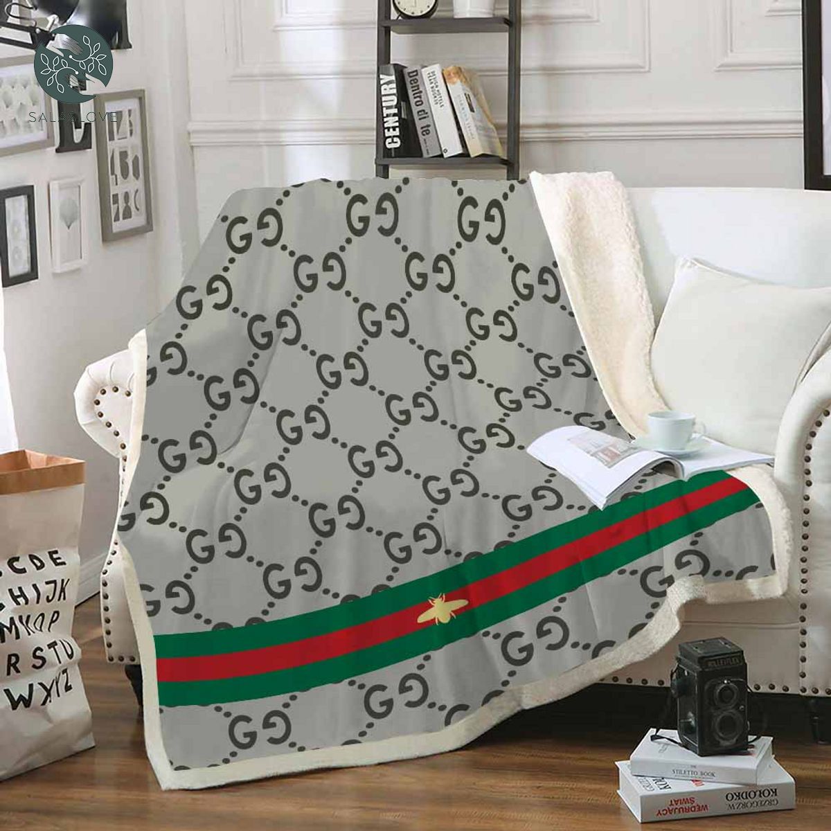Gucci Blanket Luxruy Bedding Bedroom Blanket Air Conditioning Blanket