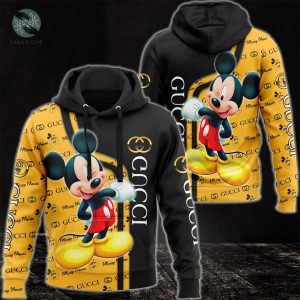 Gucci Mickey Mouse Unisex Hoodie For Men Women