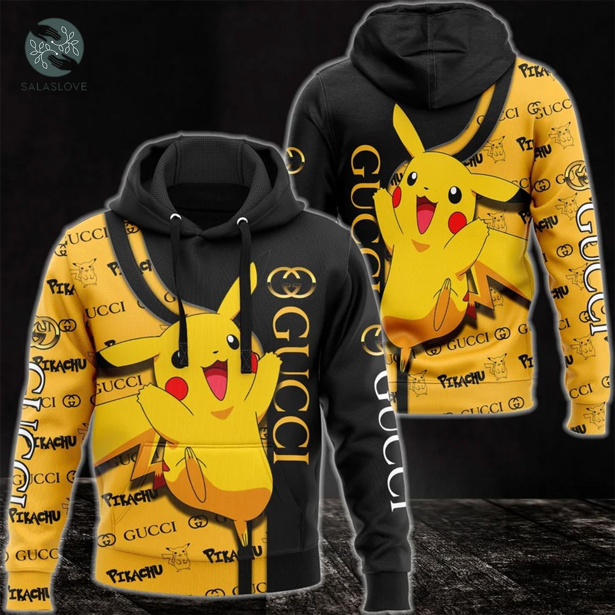 Gucci Pikachu Pokemon Unisex Hoodie For Men Women