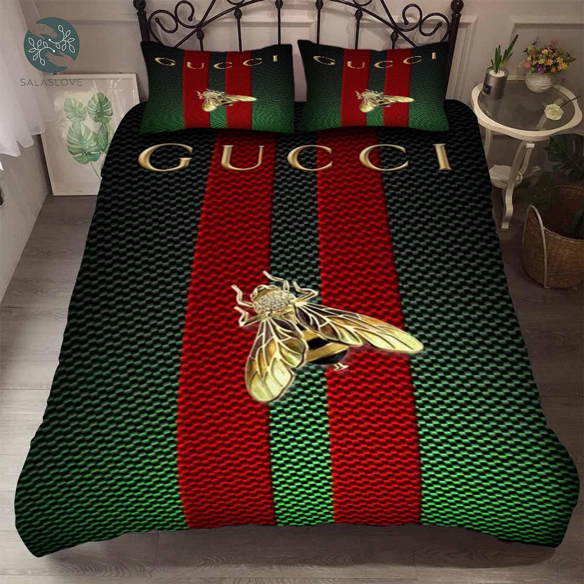 Gucci With The Bee Bedding Set Duvet Cover Bedset