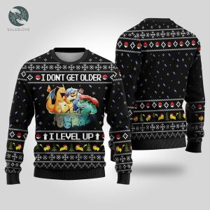 Kids Pokemon Christmas 3D Ugly Sweater