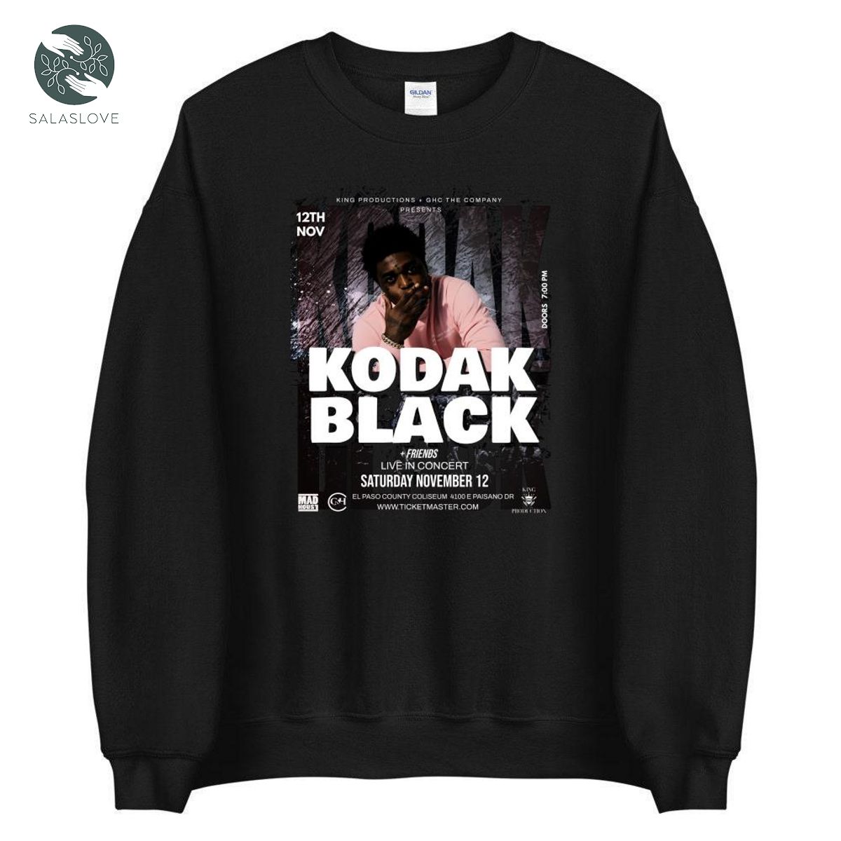Kodak Black Live In Concert Music Unisex Shirt Gift For Fan