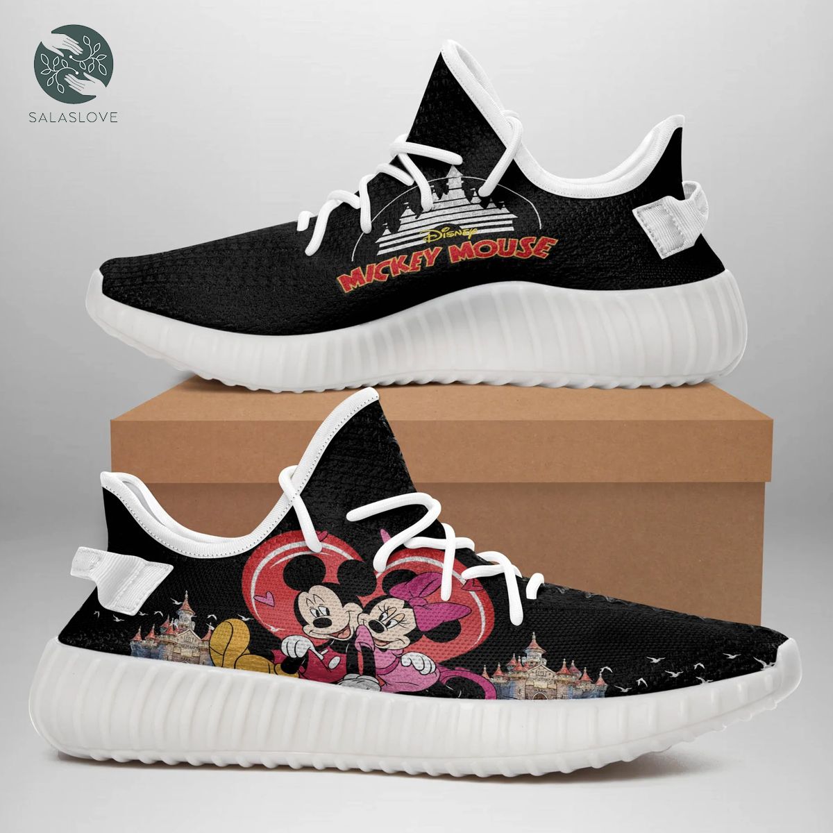 Mickey Mouse Yeezy Sneakers Mickey's Fans Perfect Shoes