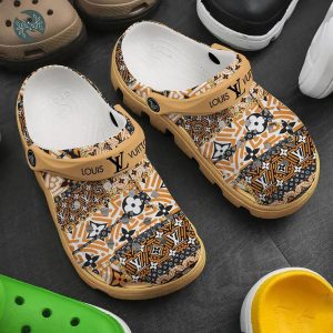 Louis Vuitton Crocs Crocband Clogs Special Gift For Crocs Clog Lovers