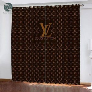 Louis Vuitton Window Curtain And Shower Curtains