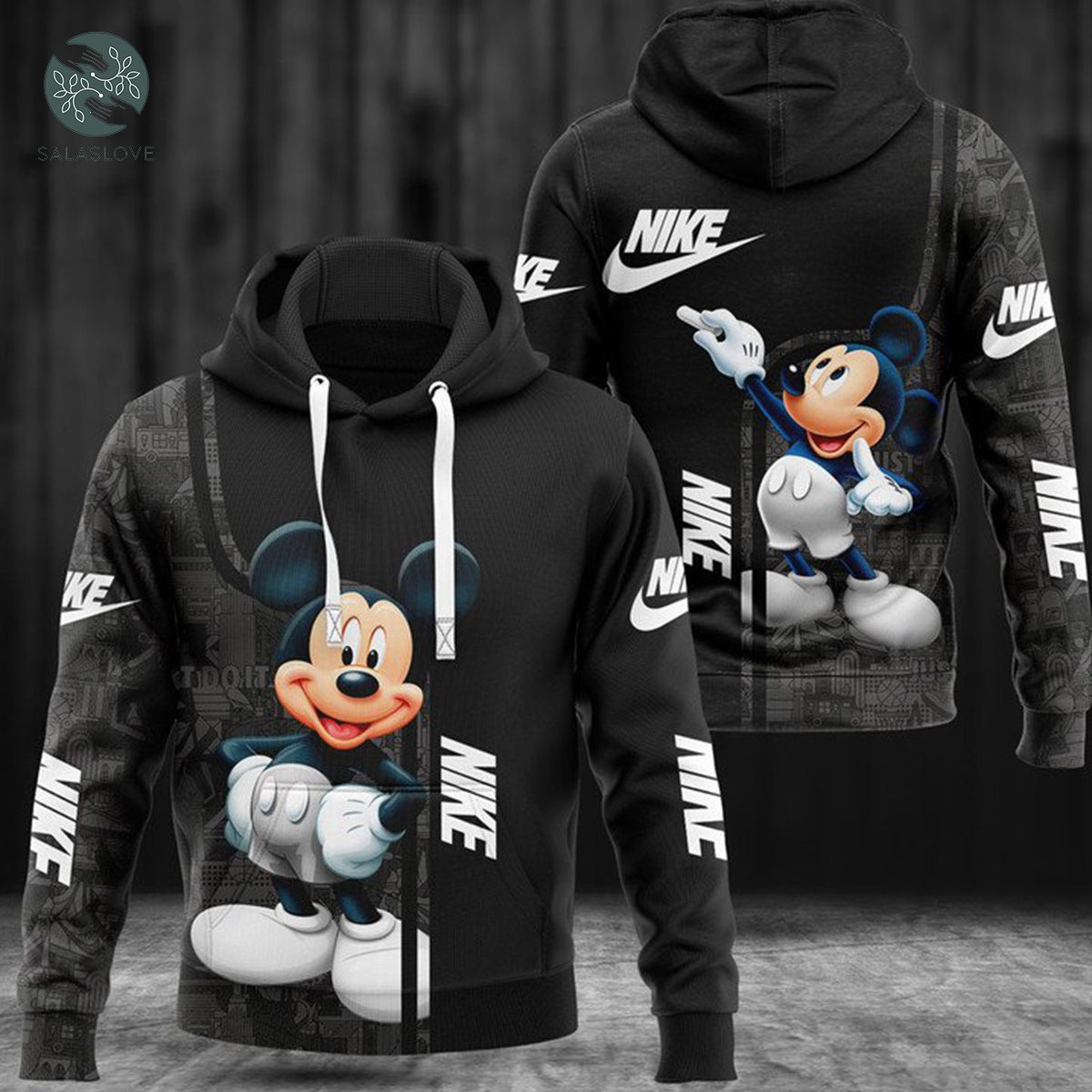 Mickey Mouse Nike 3D Hoodie