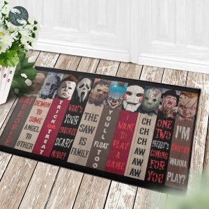 Movie Characters Halloween Horror Decorative Doormat