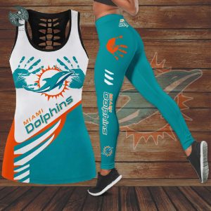 NFL Miami Dolphins Combo Tank Top And Leggings