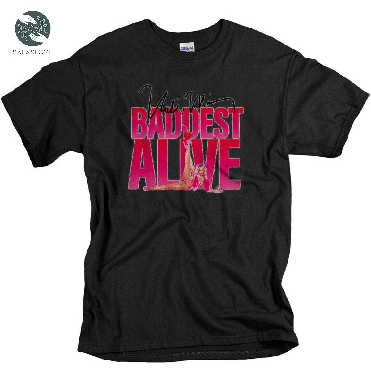 Nicki Minaj Baddest Alive T-shirt