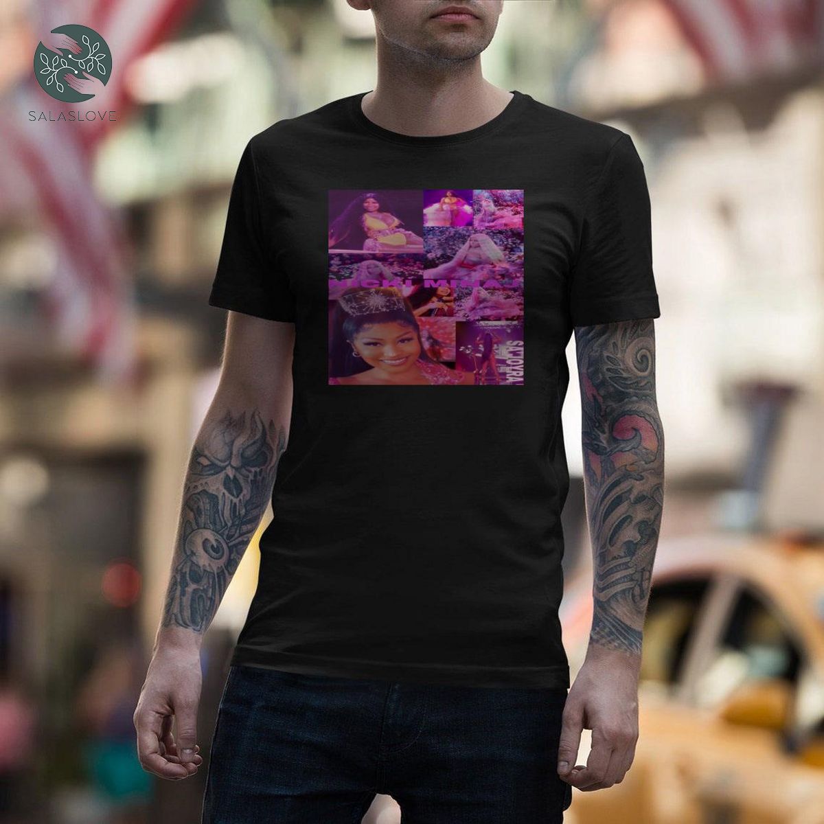 Nicki Minaj Headlines 2022 Rolling Loud NYC T-shirt