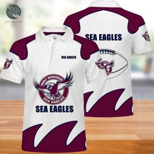 NRL Manly-warringah Sea Eagles 3D Polo Shirt