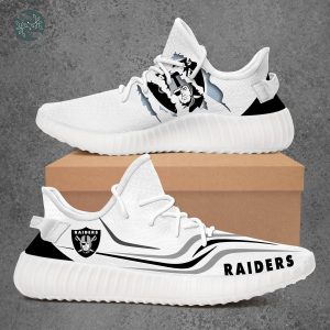 Oakland Raiders Shoes Nfl Raiders Yeezy Sneakers