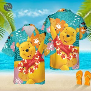 Pooh Aloha shirt, Pooh Hawaiian shirt