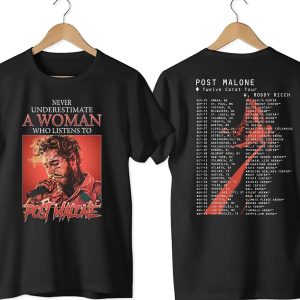 Post Malone Twelve Carat  Music Tour 2022 Shirt