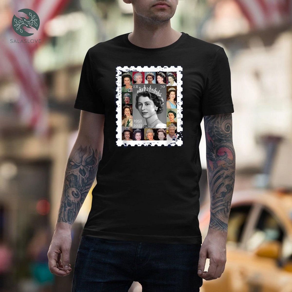 Queen Elizabeth 70 Years 2022 Jubilee T-Shirt