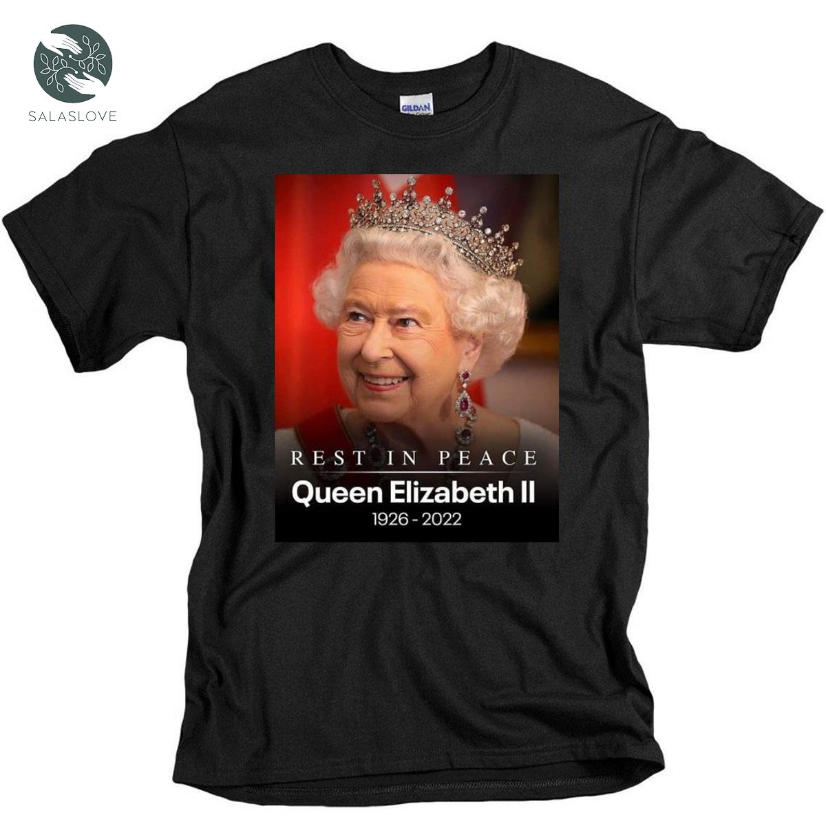 Rest In Place Queen Elizabeth II 1926 - 2022 T-Shirt