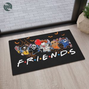 Stitch Friends Horror Movie Friend Halloween Doormat