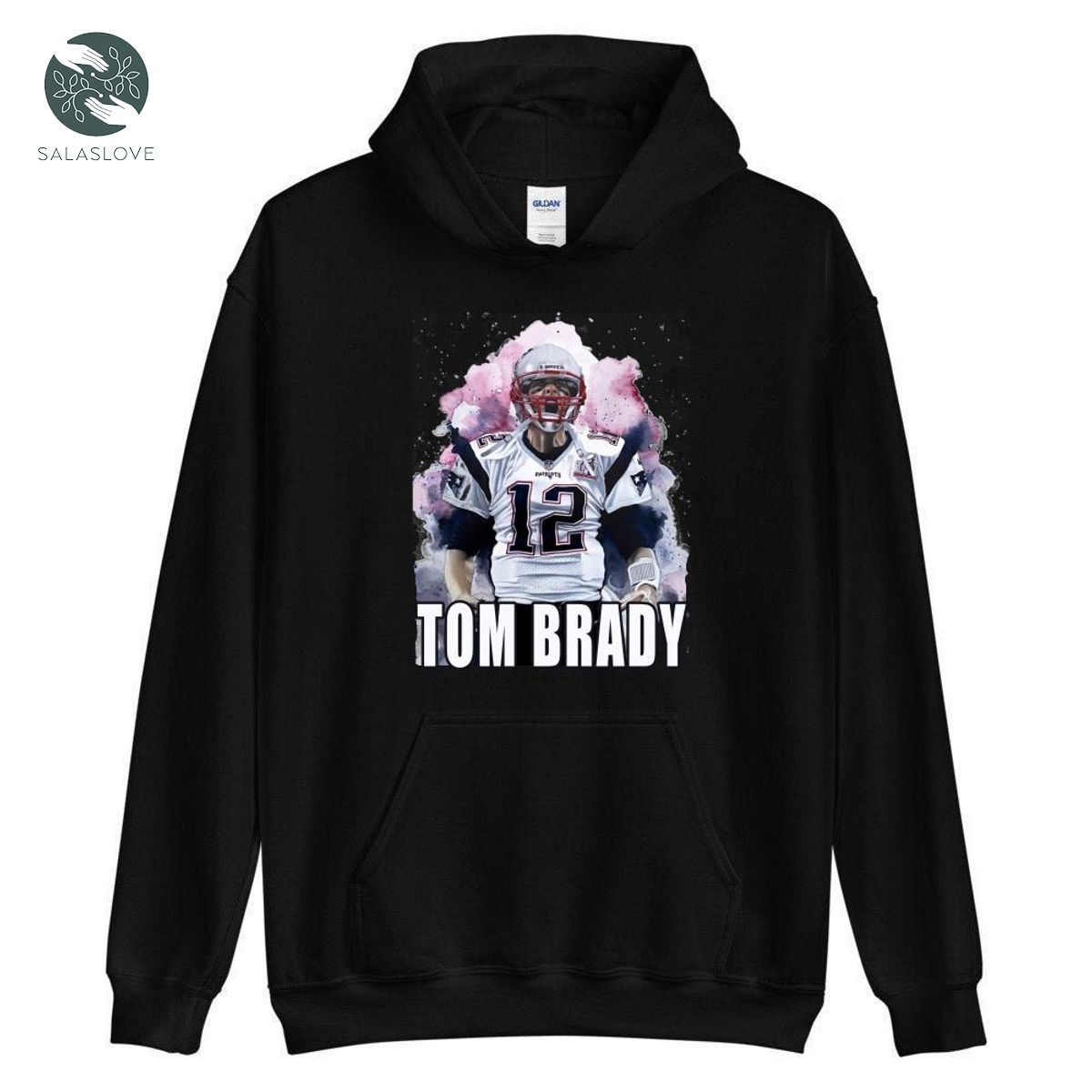 Tom Brady 12 Bootleg Hoodie Gift for Football Fan