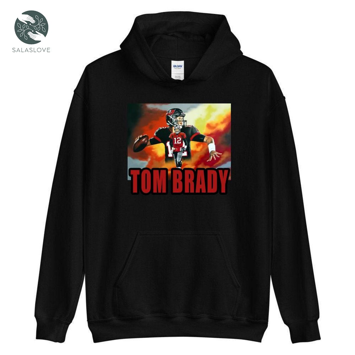 Tom Brady Retro 90s Bootleg Hoodie Gift for Football Fan