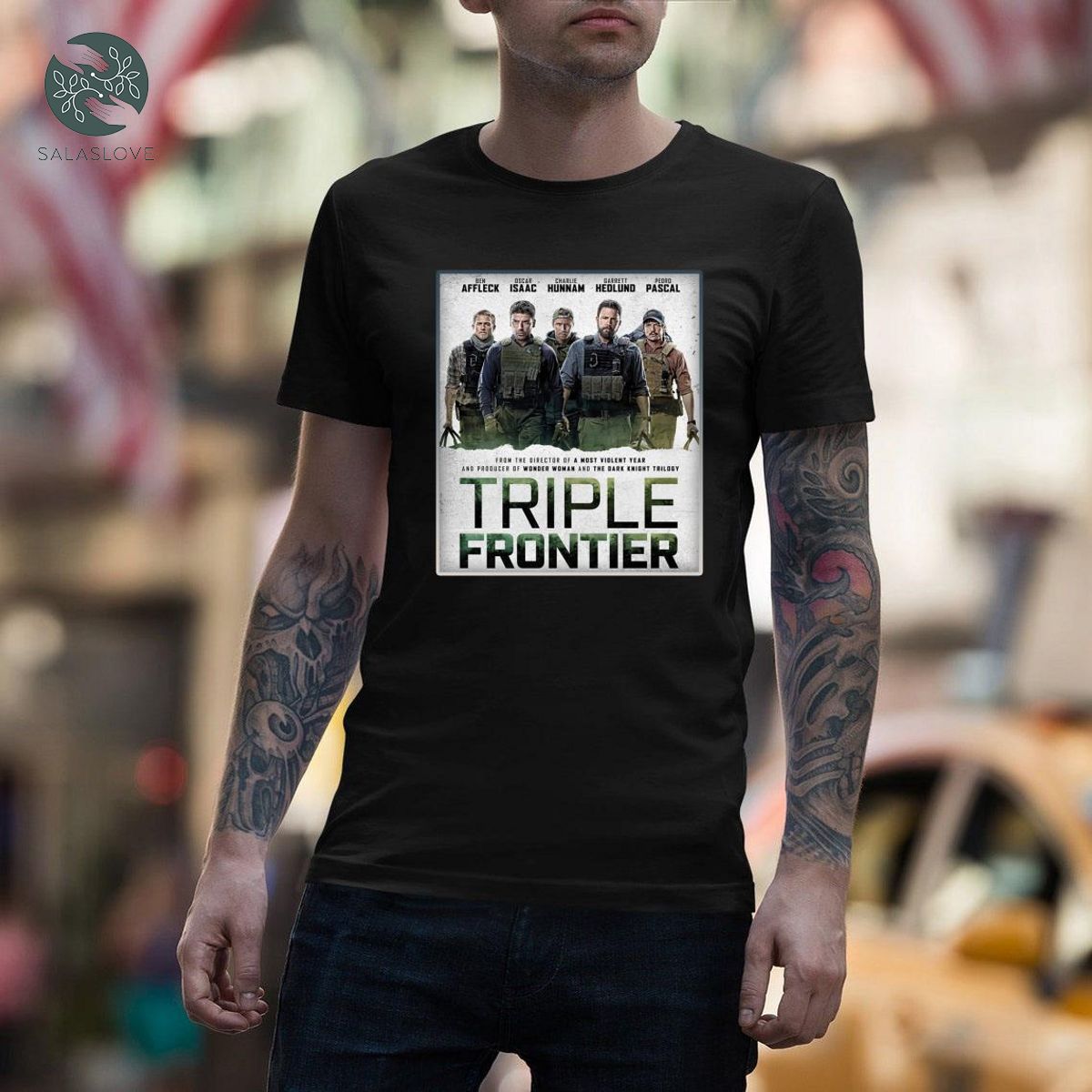 Triple Frontier On Netflix Surprising Truth Behind THAT Shock Death T-shirt
