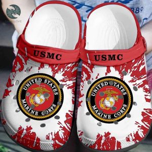 United States Marine Corps 3D Crocs Crocband Clogs