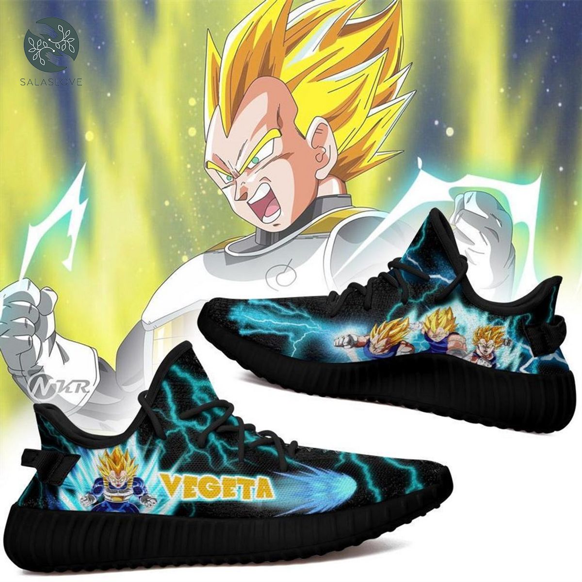 Vegeta Power Yz Sneakers Dragon Ball Z Anime Yeezy Shoes