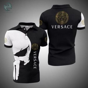 Versace Skull Polo 3D Shirt For Men Women
